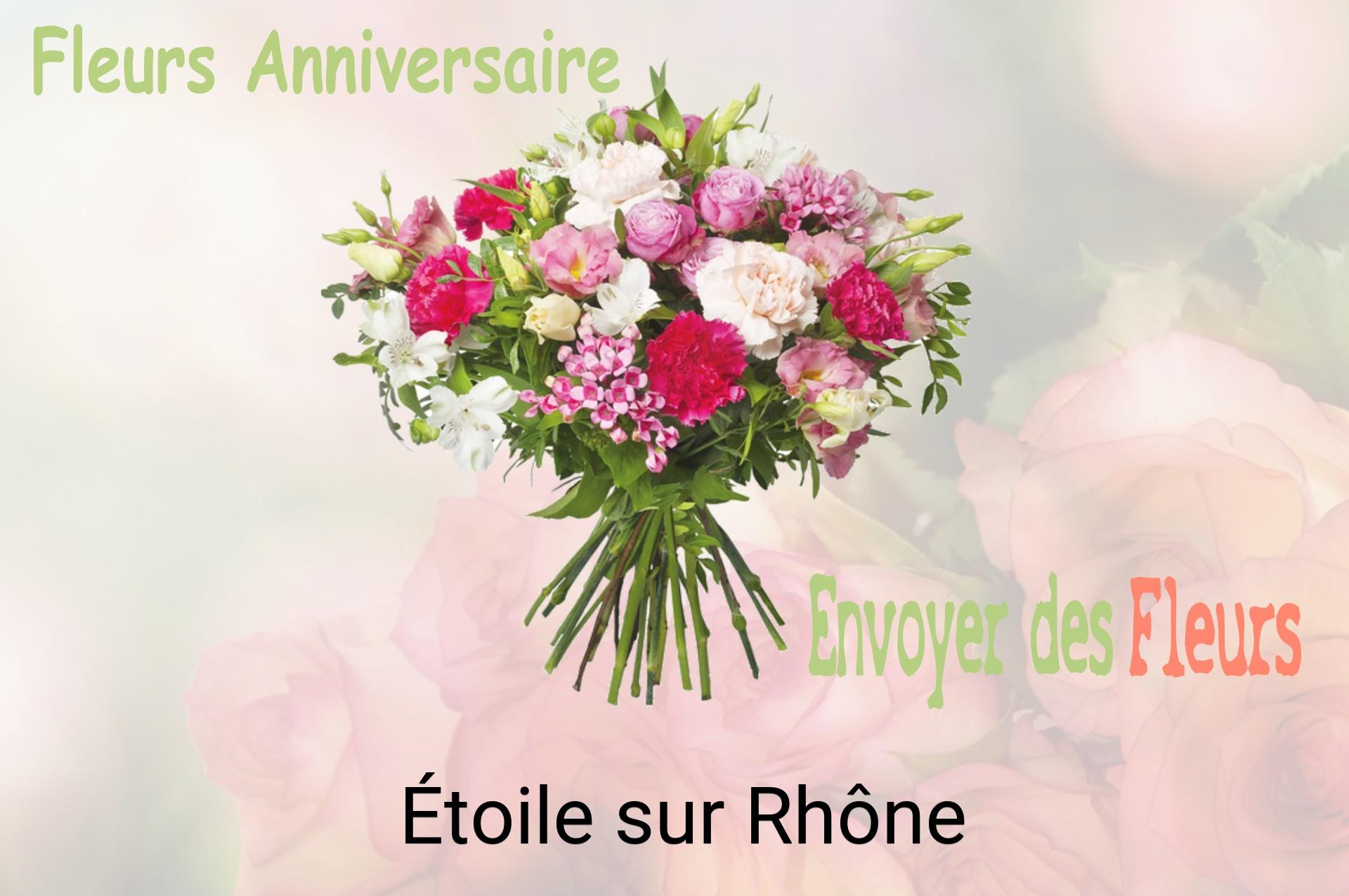 Bouquet de fleurs d’anniversaire livré à Étoile-sur-Rhône