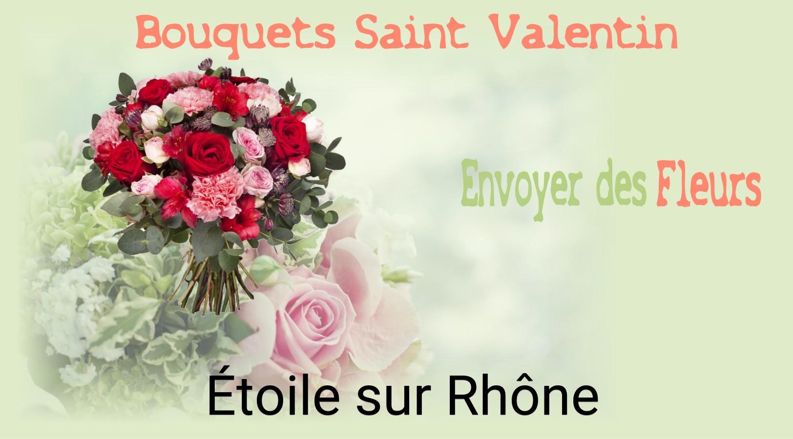 Roses de Saint-Valentin livrées à Étoile-sur-Rhône